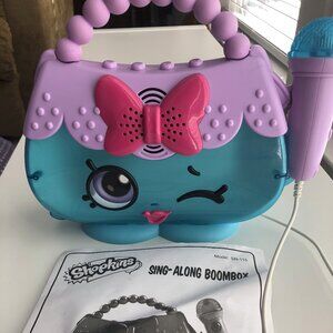 Shopkins Sing Along Boombox and MP3 Player